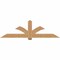 Ekena Millwork Redmond Smooth Timber Gable Bracket, Western Red Cedar, 84"W x 24"H x 5 1/2"D x 5 1/2"F, 7/12 Pitch GBW084X24X0606RED00SWR - alternate 1
